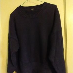 Quince organic cotton boyfriend crew neck sweater